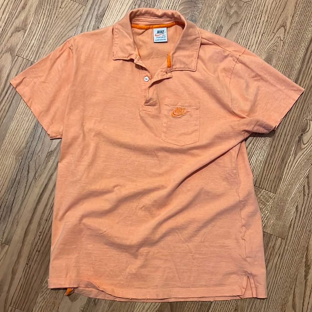 Nike Sportswear short sleeve collared shirt.